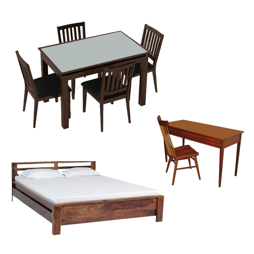 Double Bed Dining Table Work Table